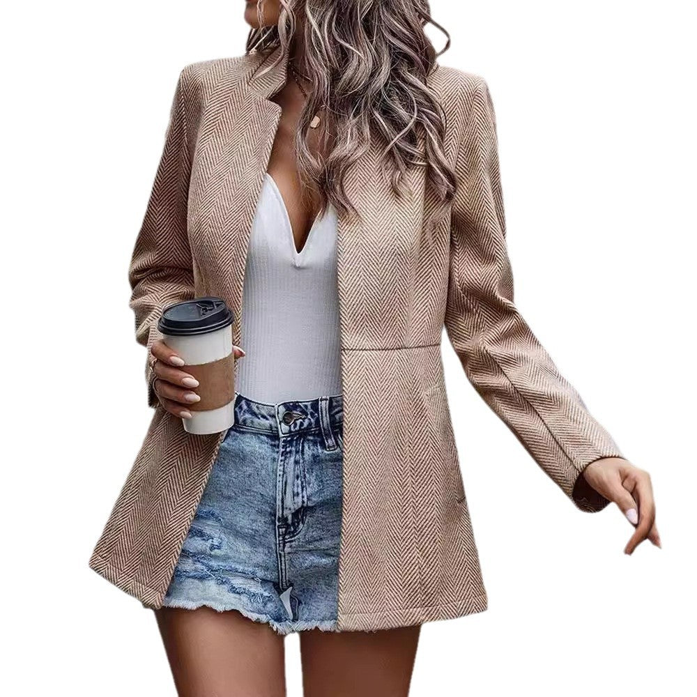 Ladies Fashion Blazer with Structured Design and Elegant Cut Lune London