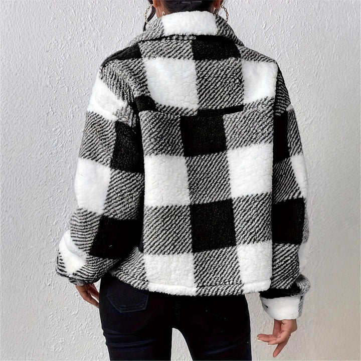 Ladies cozy square jacket Lune London