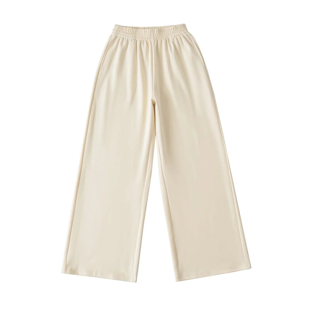 Comfortable wide trousers for women in beautiful viscose blend Lune London
