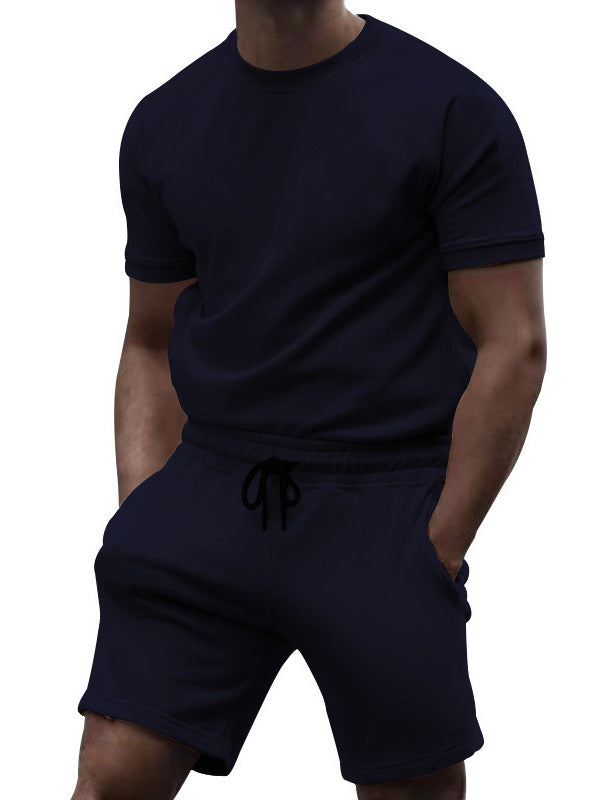 Casual sports set for men with high-quality crew neck and elastic waist Lune London