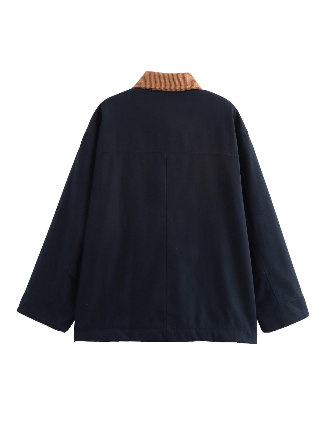 Casual transitional jacket for women with corduroy collar and practical pockets Lune London