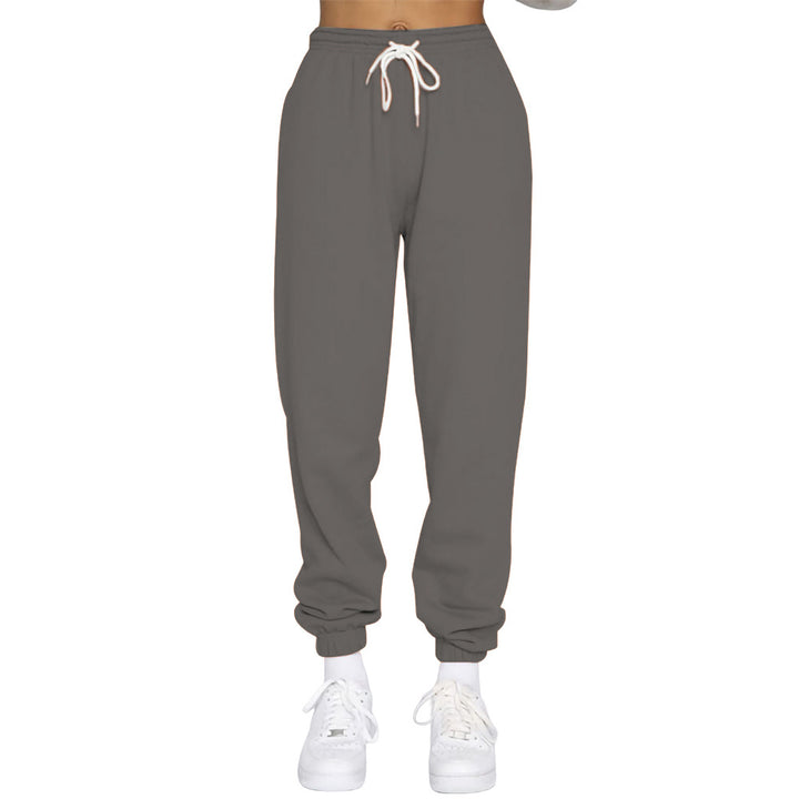 Comfortable women's joggers with adjustable waistband and elastic cuffs Lune London