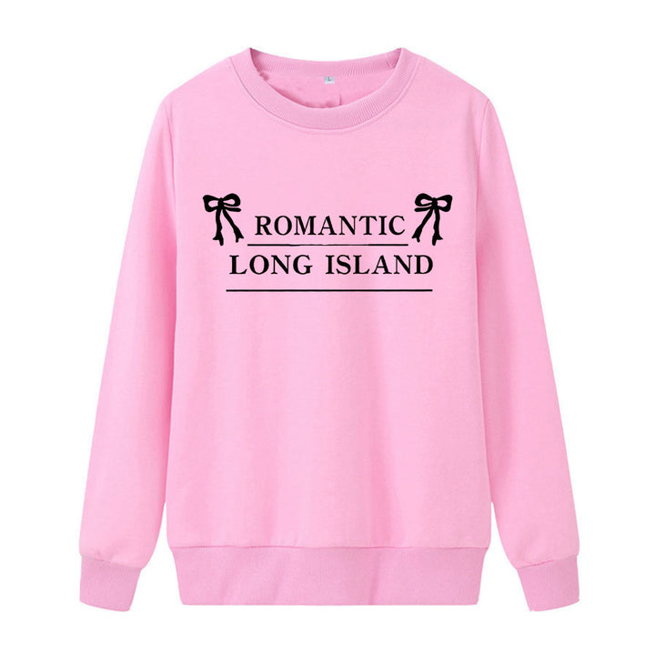 Women casual sweatshirt with romantic lettering Chic & Stil