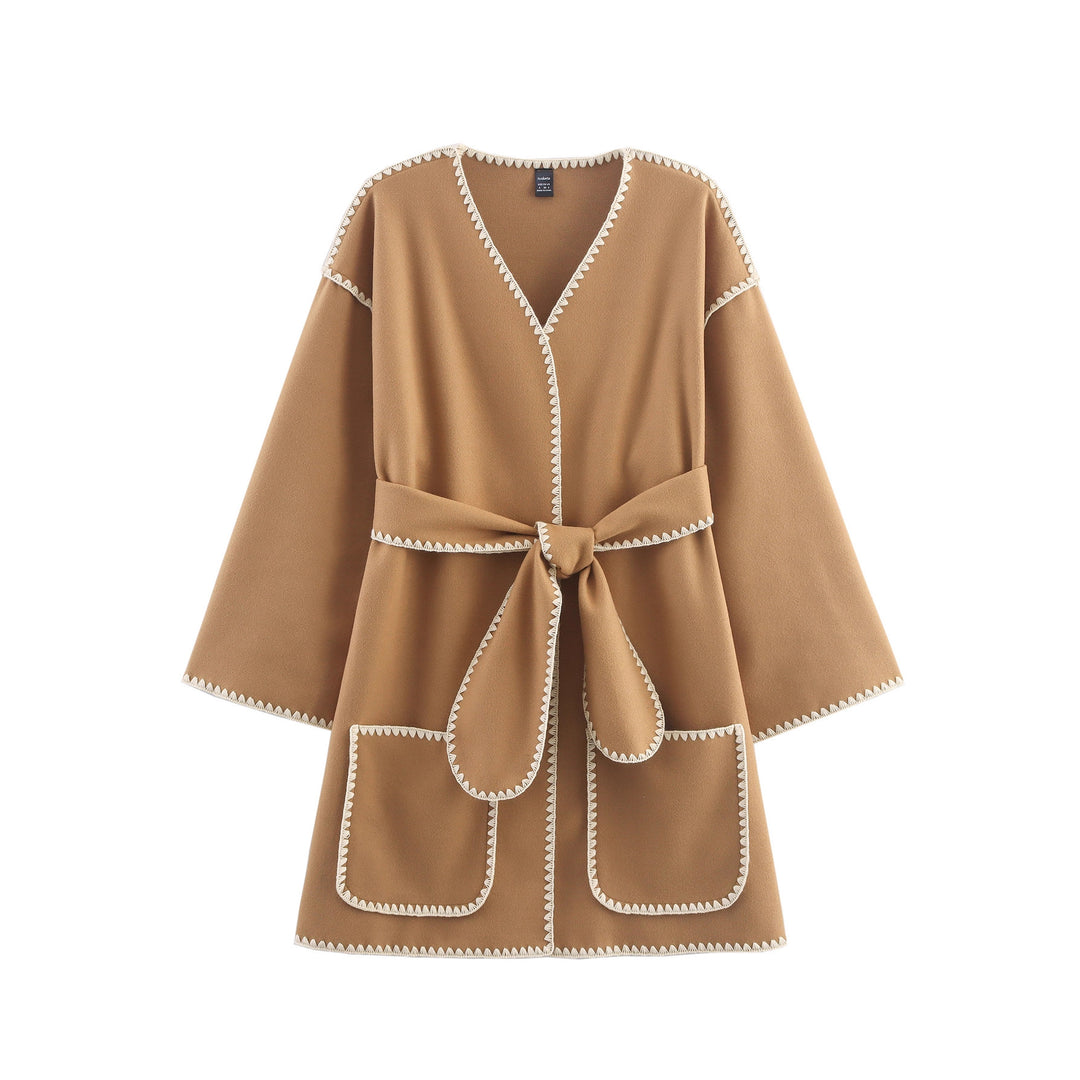 Women’s robe with decorative belt Lune London