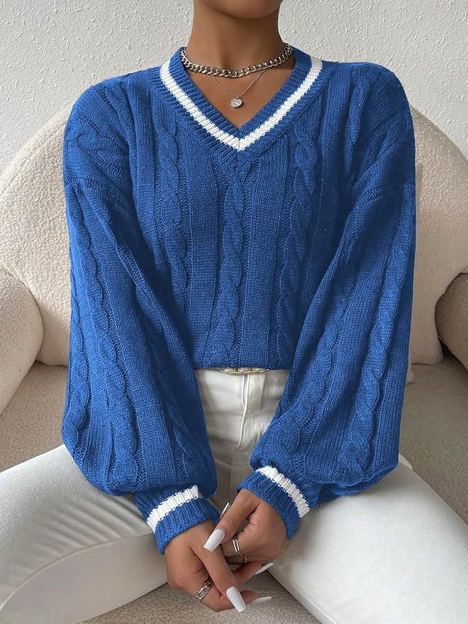 Ladies Thick Knit Chic Sweater