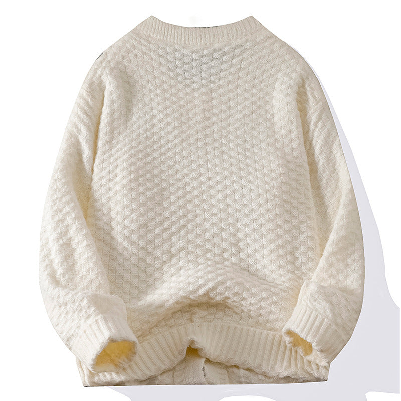 Lady cardigan with fixed edge and detailed raised pattern Lune London