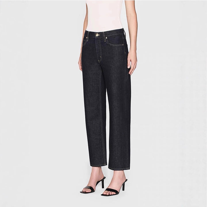 Women's wide-leg jeans in a casual style made from high-quality denim Lune London