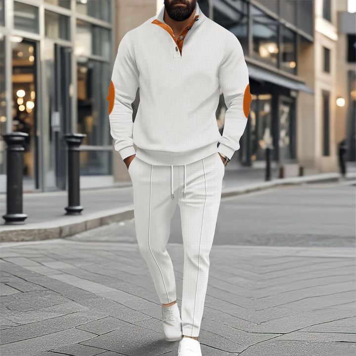 Sport leisure set for men with innovative cut and trendy knot details Lune London