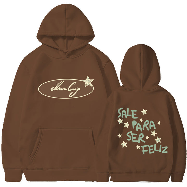 Women's hoodie sweatshirt with creative lettering and eye-catching design Chic & Stil