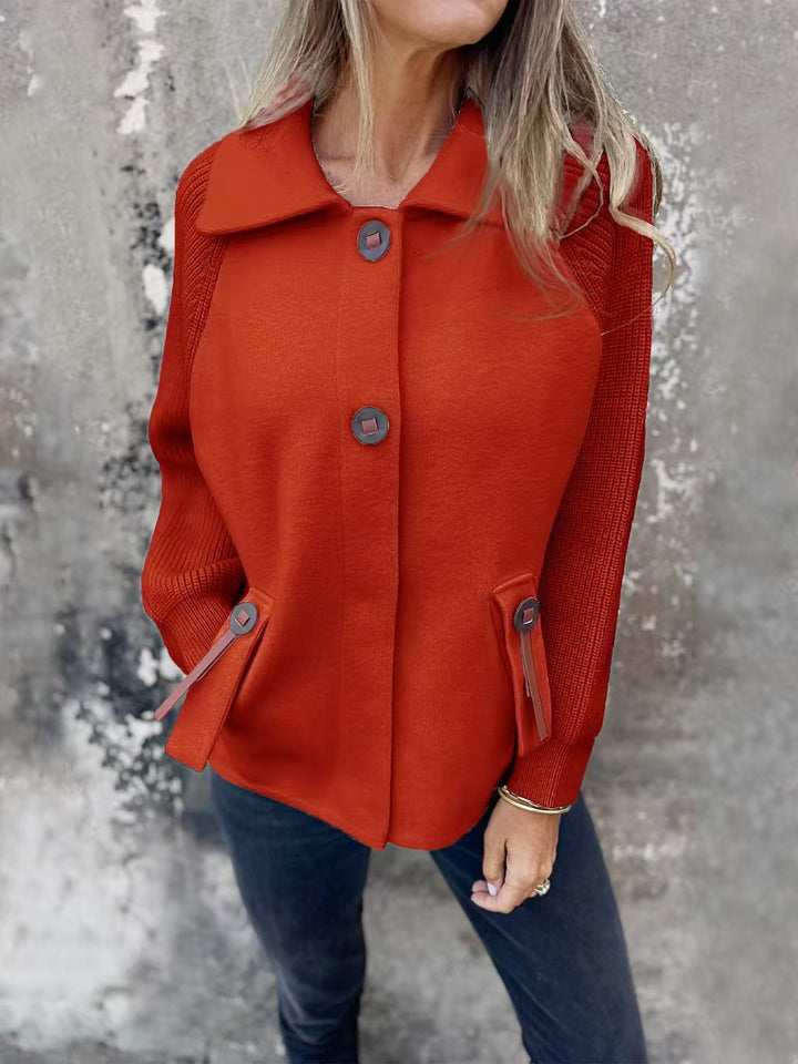 Women’s leisure jacket with structured design and practical pockets Lune London