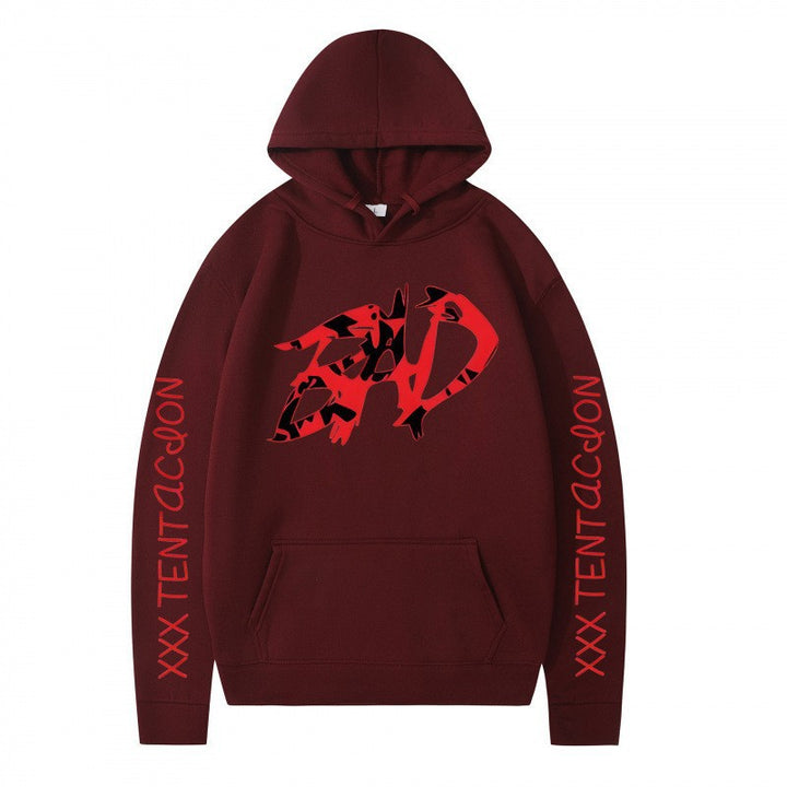 Women's hoodie with eye-catching graphic print and casual cut Chic & Stil