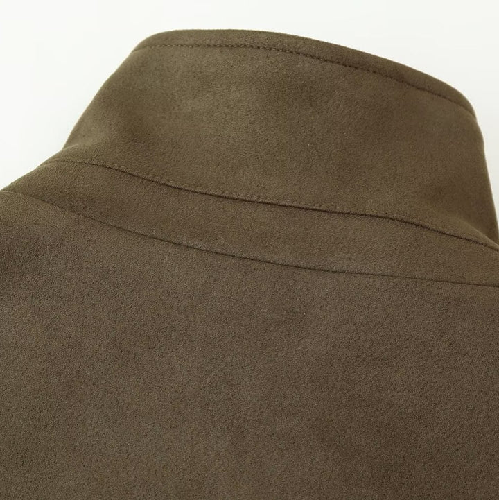 Fashion short jacket for women with practical flap pockets Lune London