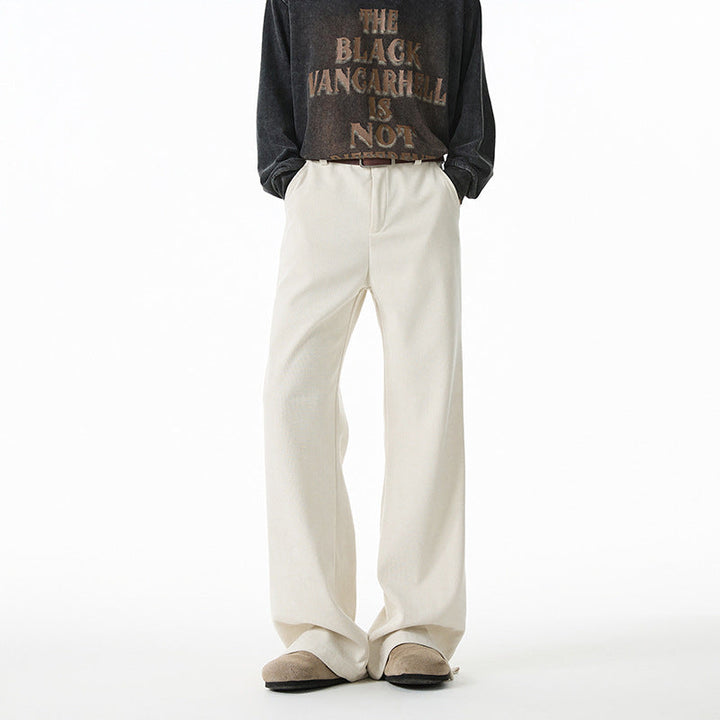 Lune London | Men's Wide-Cut Leisure Pants made of high-quality material with elastic waistband