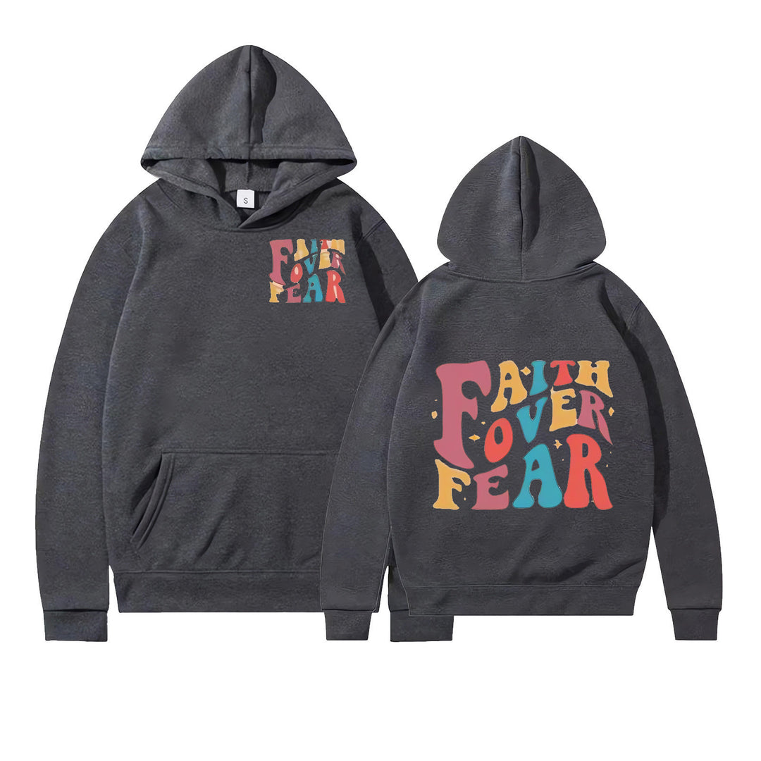 Ladies hoodie with unique graphic display Lune London
