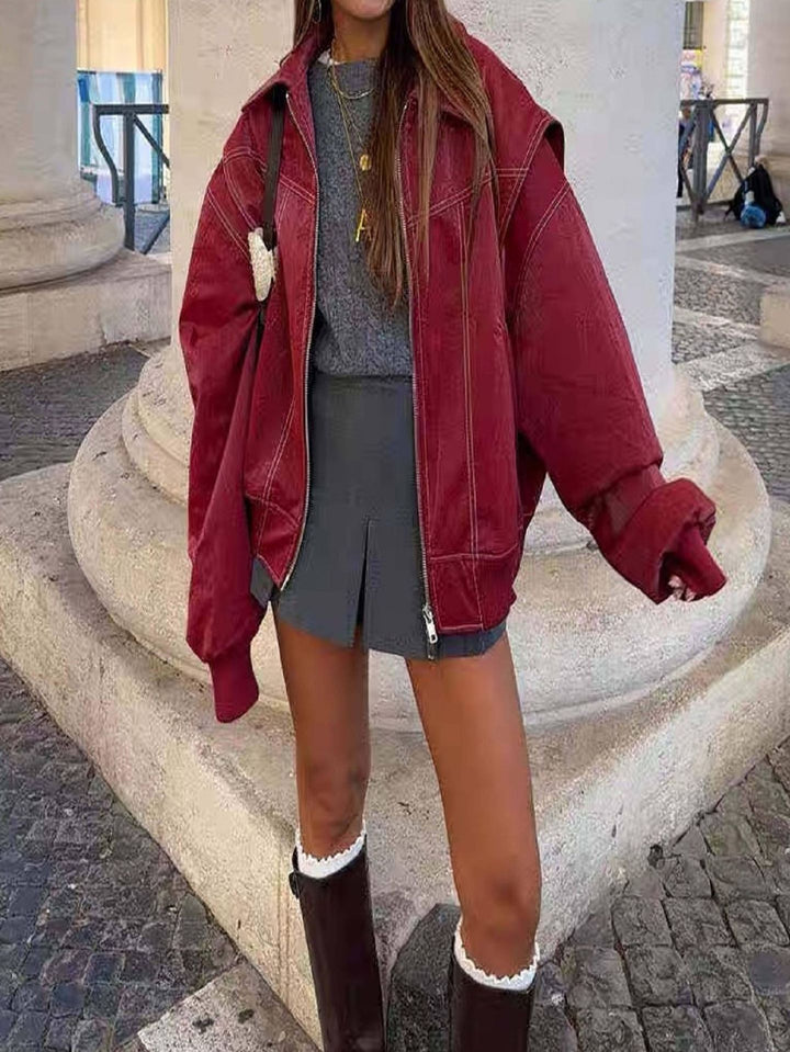 Oversized denim jacket for women Lune London