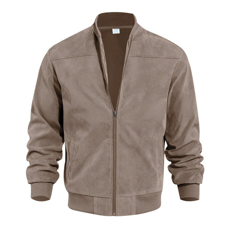 Men's winter jacket with a textured design and ribbed cuffs Lune London