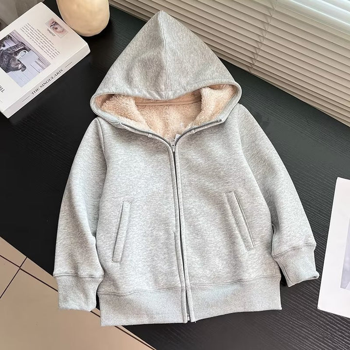 Veste à capuche chaude et confortable pour femmes avec doublure en polaire Chic & Stil
