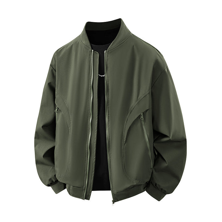 Trendy men's windbreaker with practical pockets Lune London
