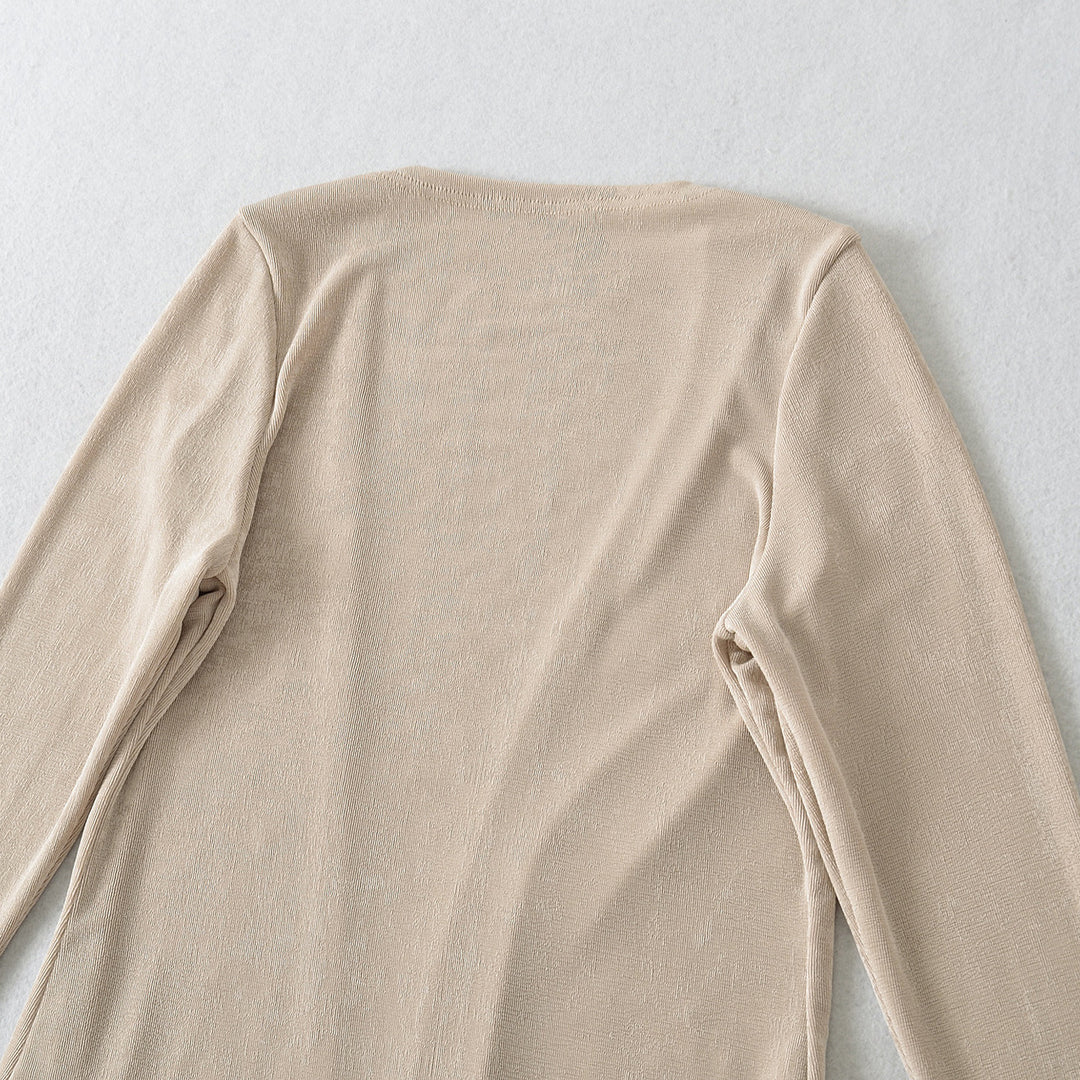 Ladies elegant, asymmetric cardigan Lune London