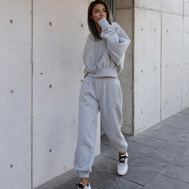 Lune London Women's Short Hoodie Set