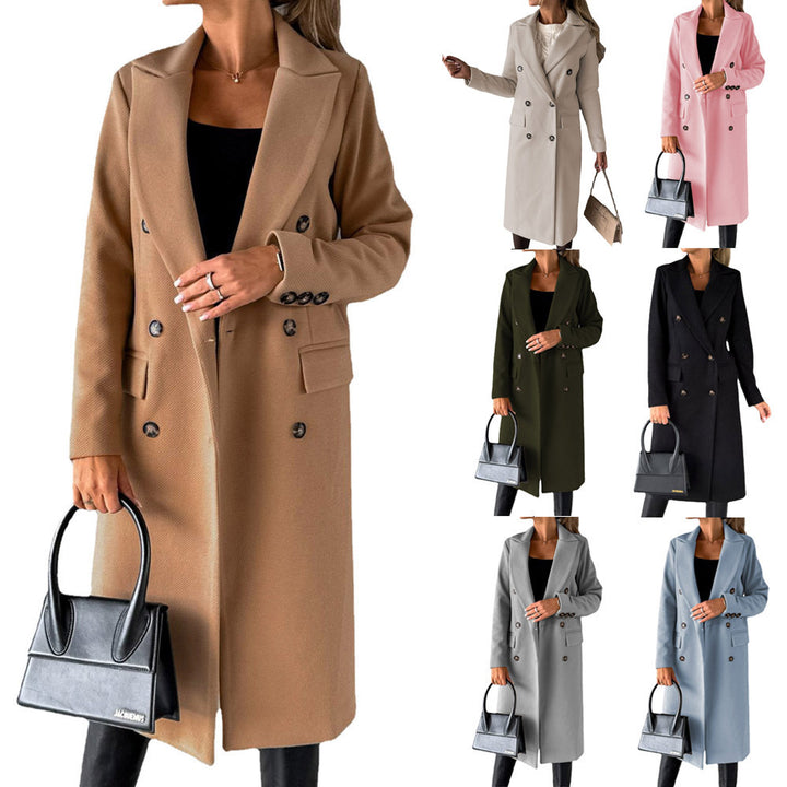 Ladies Elegant Fitted Blazer with Double-Breasted Lune London