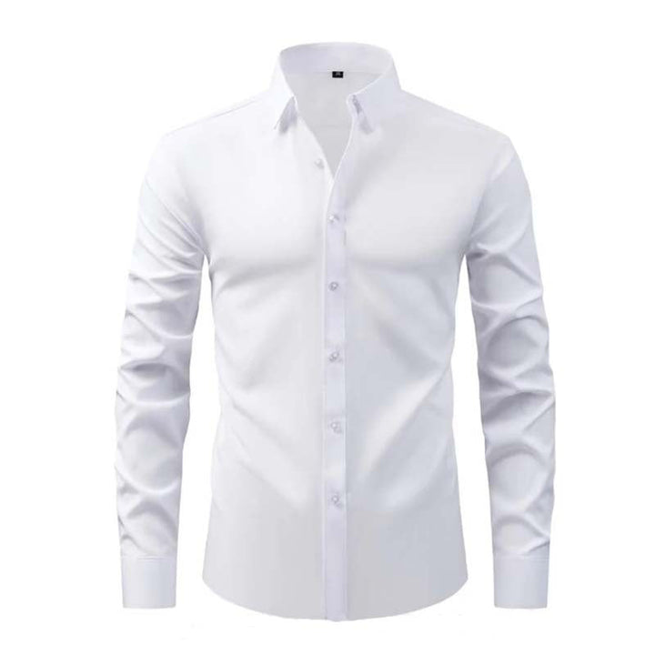Men's Long-Sleeve Shirt with Innovative Cut and Modern Design Lune London