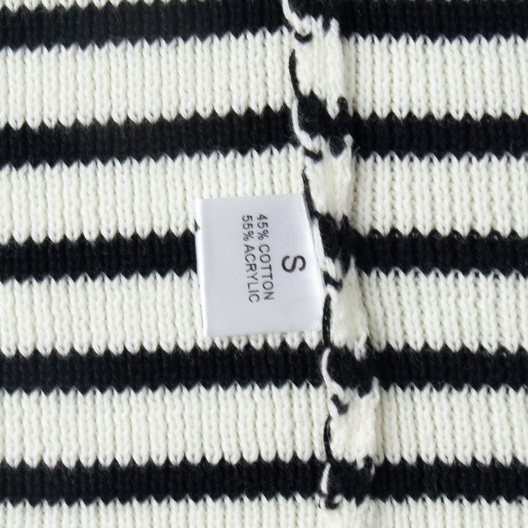 Pull en tricot rayé pour femmes avec coupe confortable Chic & Stil