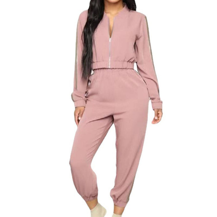 Ladies sporty jumpsuit with zip Chic and Still