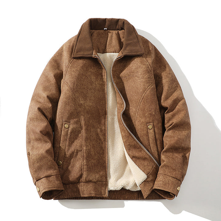 Transitional jacket for men with soft lining and stylish collar Lune London