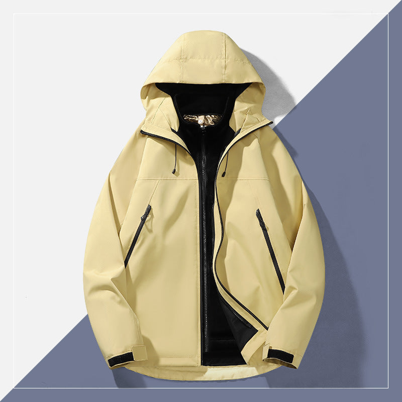 Veste imperméable multifonctionnelle pour hommes Chic und Stil