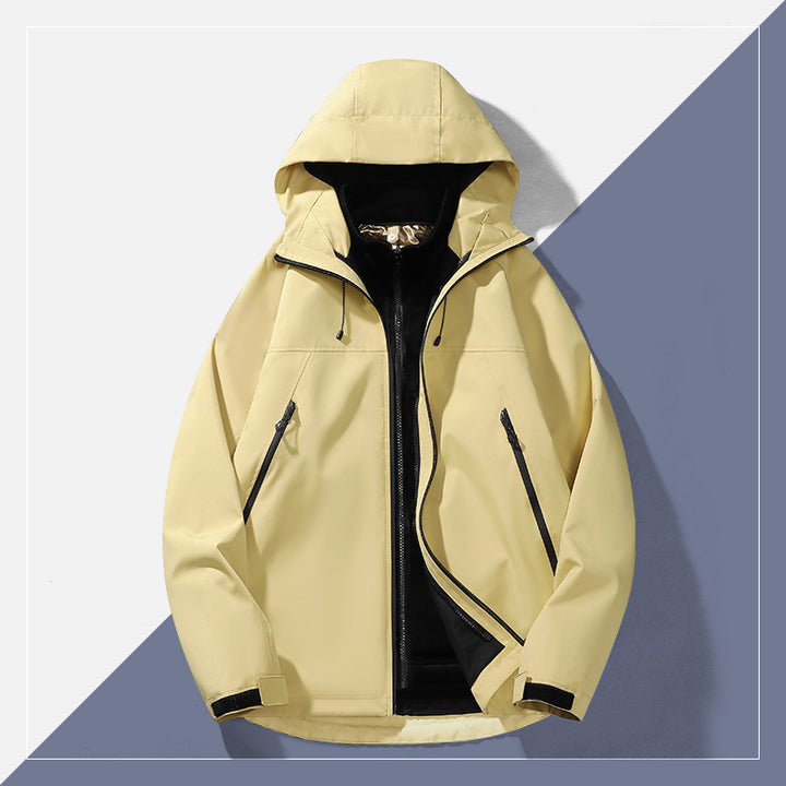 Veste imperméable multifonctionnelle pour hommes Chic und Stil