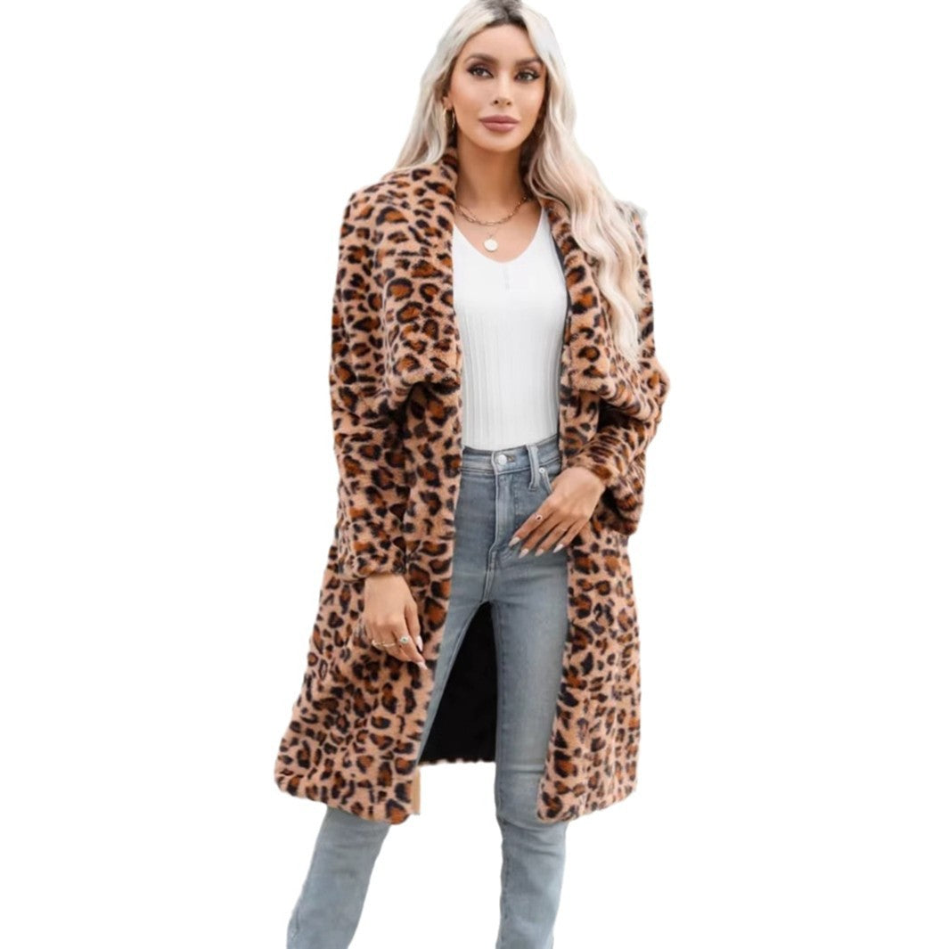 Women Long Leopard Model Lune London