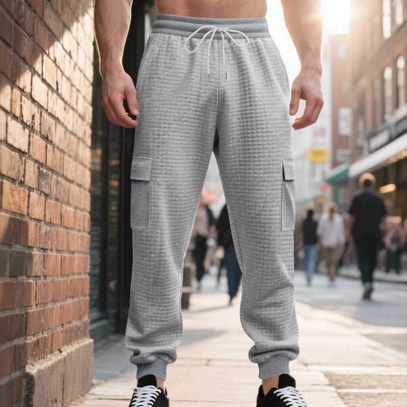 Cargo jogger pants for men with functional pockets Lune London