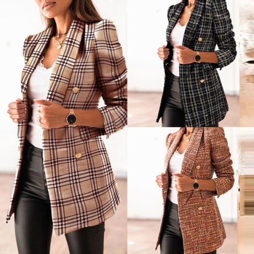 Ladies elegant blazer with a structured design in Lune London