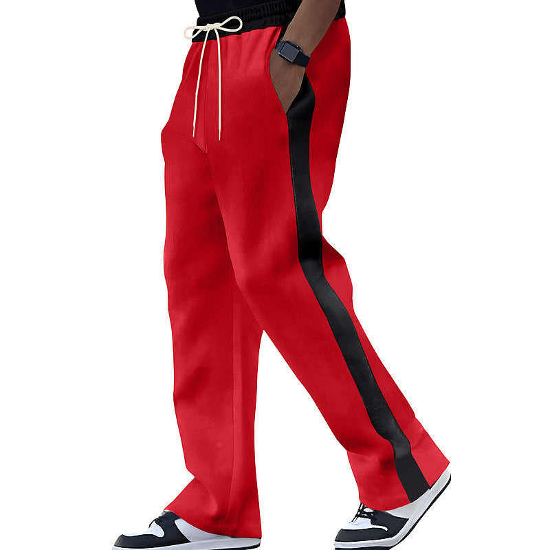 Men's sports pants with contrasting stripes Lune London