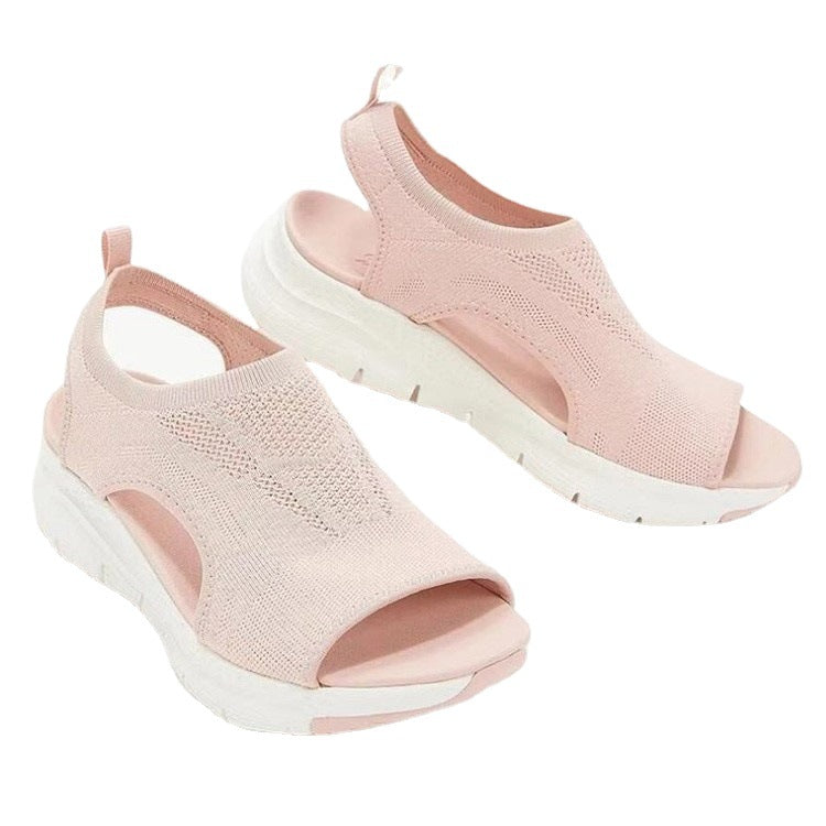 Breathable leisure sandals for women with innovative mesh surface Lune London