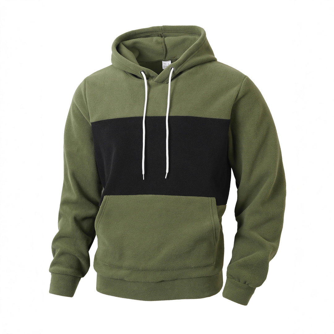 Men's Fleece Hoodie with Innovative Design Lune London