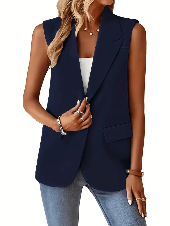 Women Chic Blazer Vest Lune London