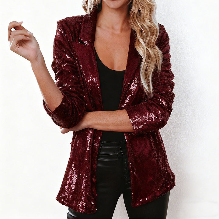 Women's Glitter Blazer Lune London