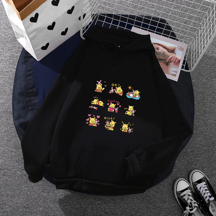 Women's hoodie with cute pattern Chic & Stil