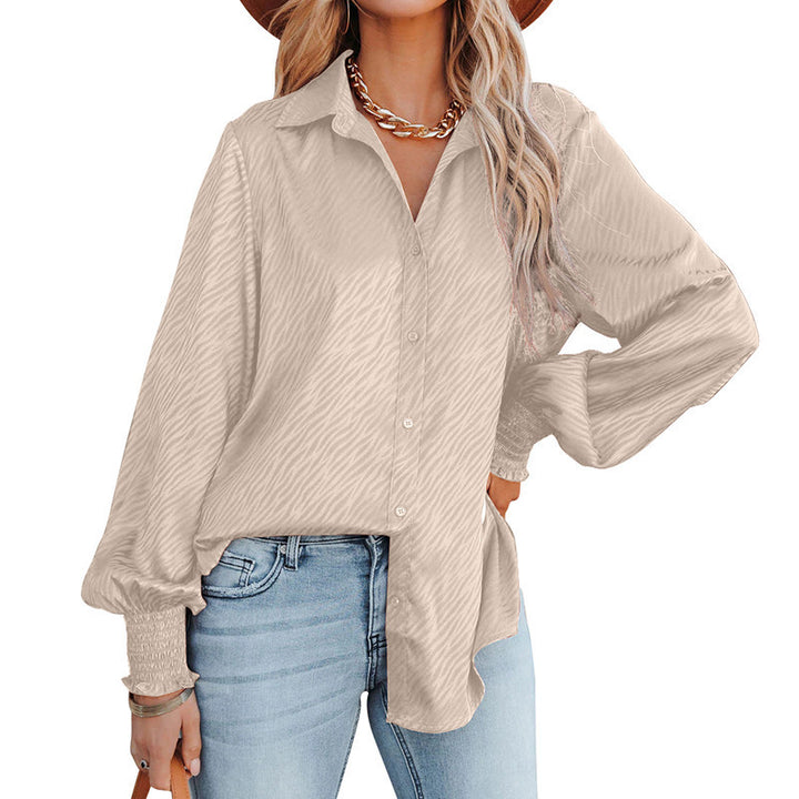 Lune London elegant blouse for women with gathers and relaxed fit