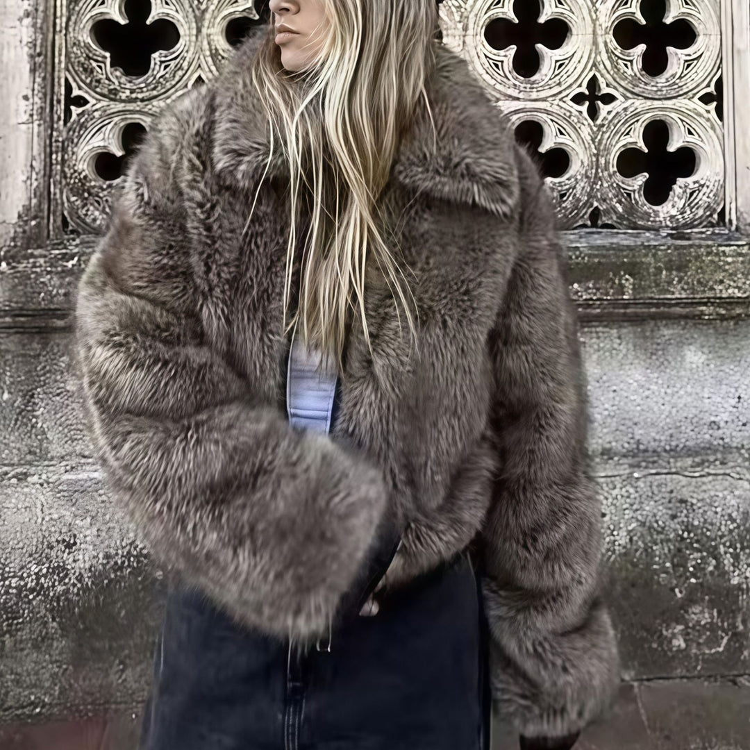 Ladies military-inspired short jacket Lune London