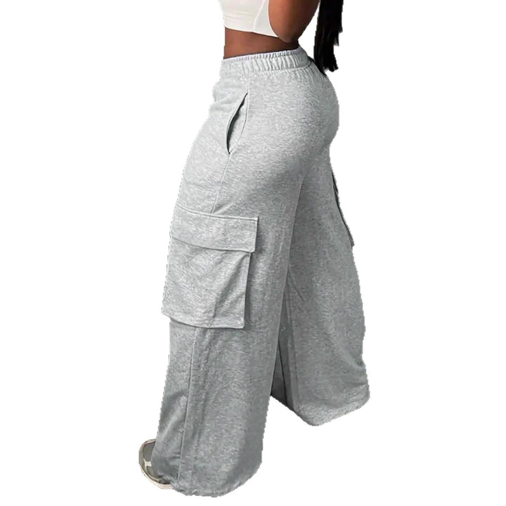 Palazzo style women's cargo pants Lune London