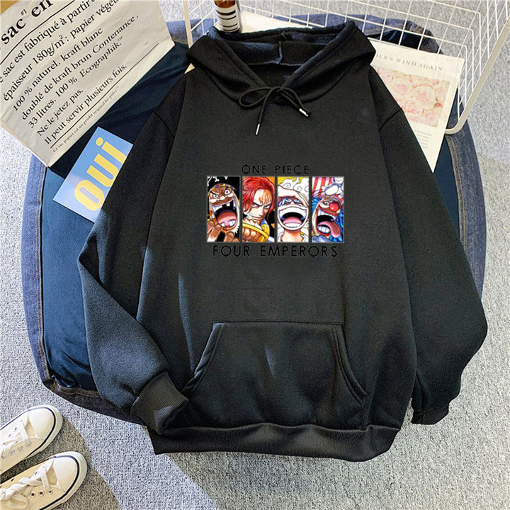 Women's hoodie with unique anime design Chic & Stil