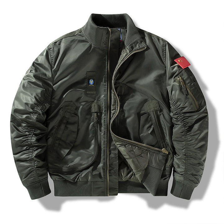 Men's bomber jacket with technical details and practical pockets Lune London