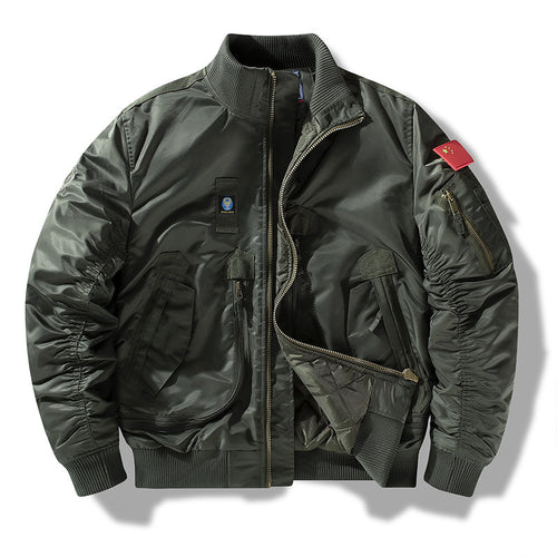 Men's bomber jacket with technical details and practical pockets Lune London