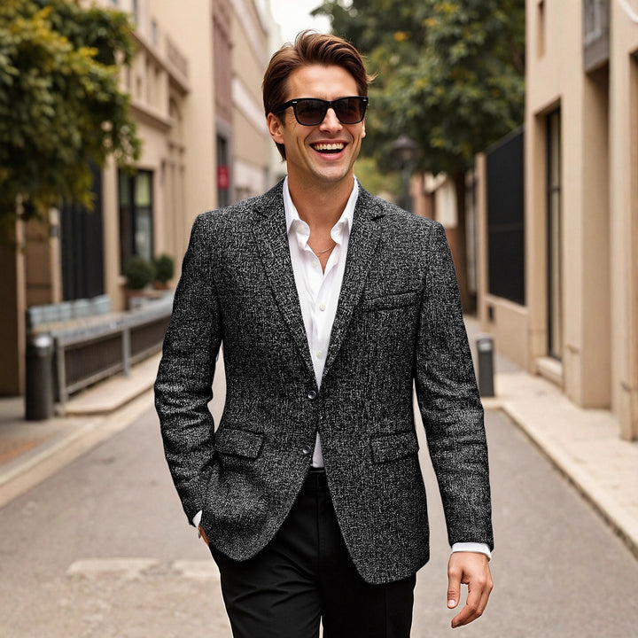 Elegant structured jacket for men with a fashionable design and high-quality materials Lune London