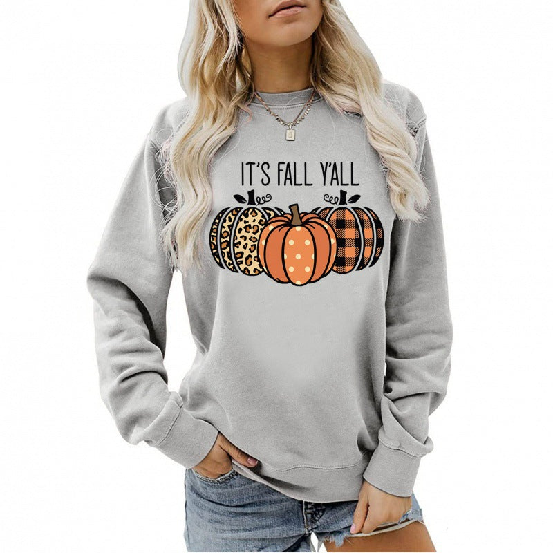 Women’s sweatshirt with playful autumn motif and comfortable fit Lune London