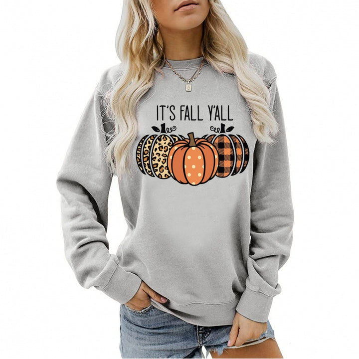 Women’s sweatshirt with playful autumn motif and comfortable fit Lune London