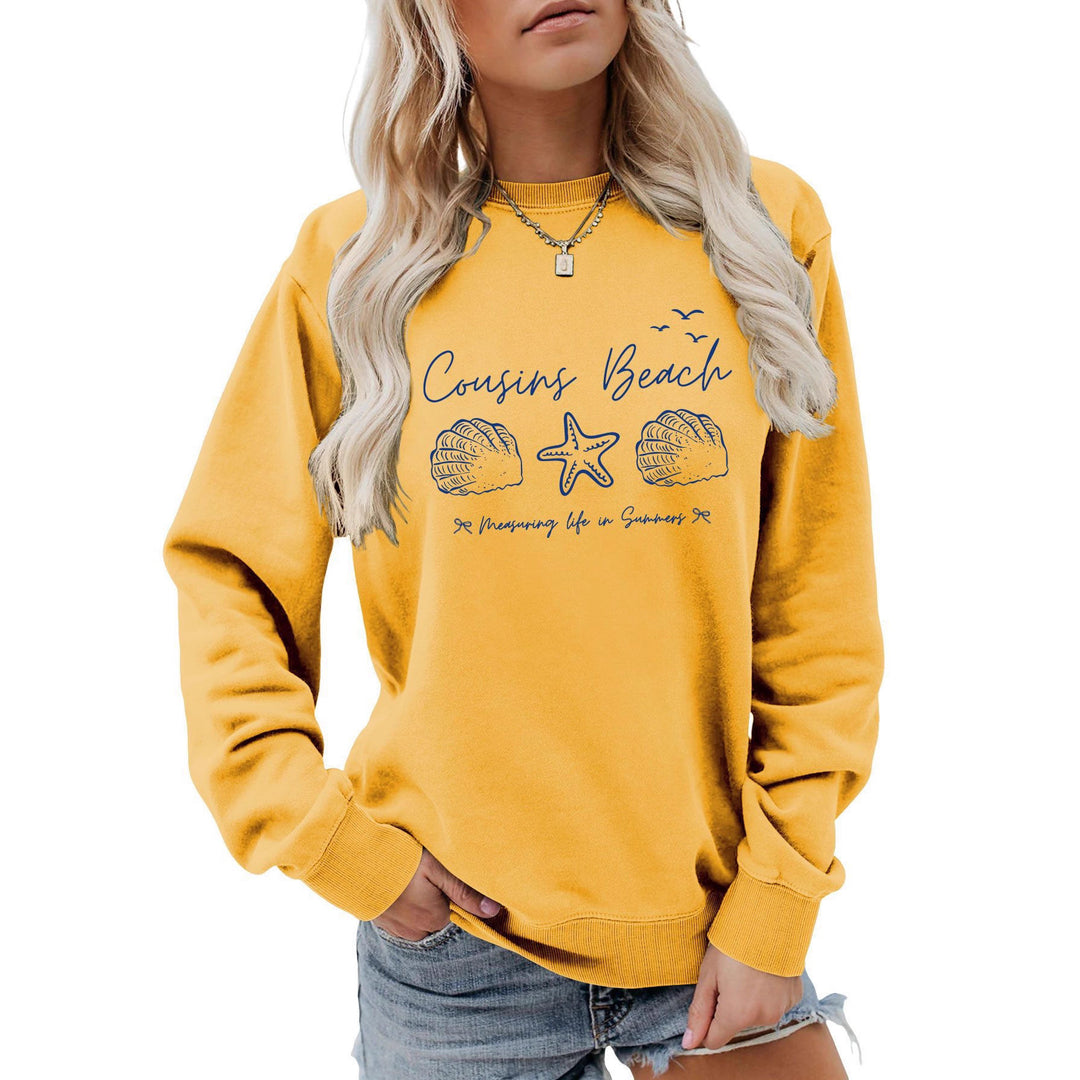 Sweat-shirt femme avec motif maritime et coupe confortable Chic & Stil